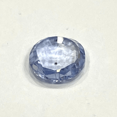 Blue Sapphire (Neelam - 2.80 cts) - Ceylonese - Himalaya Rudraksha Anusandhan Kendra