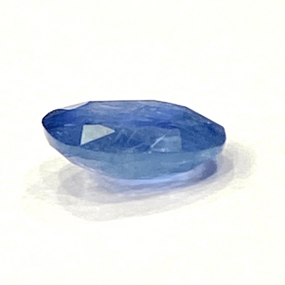 Blue Sapphire (Neelam - 2.95 cts) - Ceylonese - Himalaya Rudraksha Anusandhan Kendra