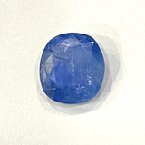 Blue Sapphire (Neelam - 2.95 cts) - Ceylonese - Himalaya Rudraksha Anusandhan Kendra