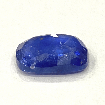 Blue Sapphire (Neelam - 4.45 cts) - Ceylonese - Himalaya Rudraksha Anusandhan Kendra