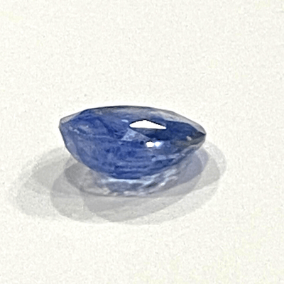 Blue Sapphire (Neelam - 4.60 cts) - Ceylonese - Himalaya Rudraksha Anusandhan Kendra