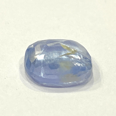 Blue Sapphire (Neelam - 4.80 cts) - Ceylonese - Himalaya Rudraksha Anusandhan Kendra