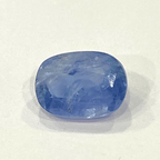 Blue Sapphire (Neelam - 5.40 cts) - Ceylonese - Himalaya Rudraksha Anusandhan Kendra