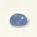 Blue Sapphire (Neelam - 5.40 cts) - Ceylonese - Himalaya Rudraksha Anusandhan Kendra