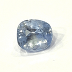 Blue Sapphire (Neelam - 5.70 cts) - Ceylonese - Himalaya Rudraksha Anusandhan Kendra