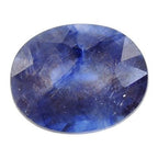 Blue Sapphire (Neelam - 9.60 cts) - Himalaya Rudraksha Anusandhan Kendra