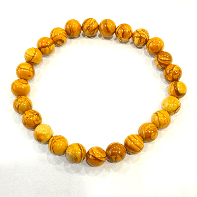 Camel Jasper Bracelet - Himalaya Rudraksha Anusandhan Kendra