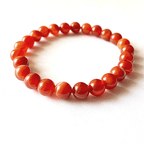 Carnelian Banded Bracelet - Himalaya Rudraksha Anusandhan Kendra