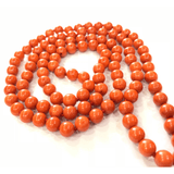 Coral (moonga) Mala - Round shape - Himalaya Rudraksha Anusandhan Kendra