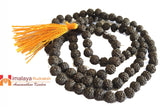 Divy 5 Mukhi Black Rudraksha Mala - Himalaya Rudraksha Anusandhan Kendra