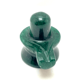 Green Jade Stone Shivling (100 grams) - Himalaya Rudraksha Anusandhan Kendra
