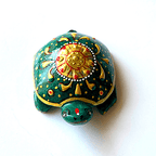 Green Jade Turtle - Himalaya Rudraksha Anusandhan Kendra