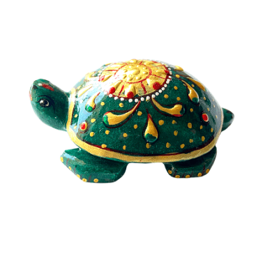 Green Jade Turtle - Himalaya Rudraksha Anusandhan Kendra