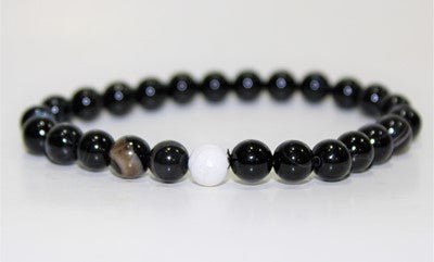 Howlite Couple Bracelet - Himalaya Rudraksha Anusandhan Kendra