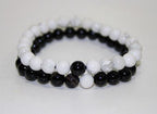 Howlite Couple Bracelet - Himalaya Rudraksha Anusandhan Kendra