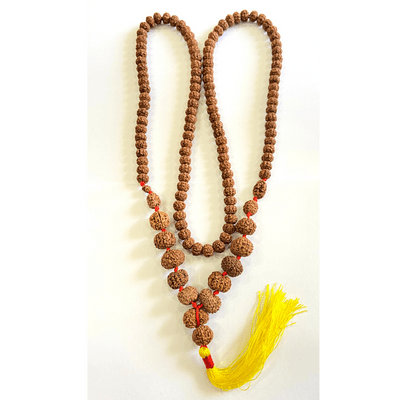 Indonesian 1 - 14 Mukhi Rudraksha Mala - Himalaya Rudraksha Anusandhan Kendra