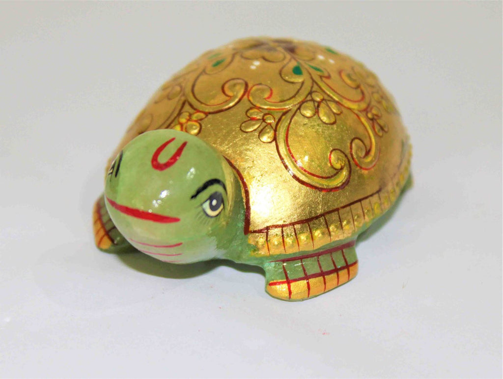 Jade Green Stone Turtle (165 gms) - Himalaya Rudraksha Anusandhan Kendra