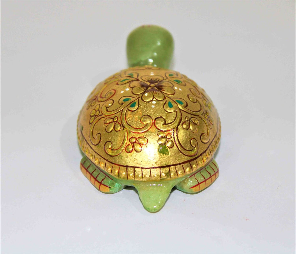 Jade Green Stone Turtle (165 gms) - Himalaya Rudraksha Anusandhan Kendra