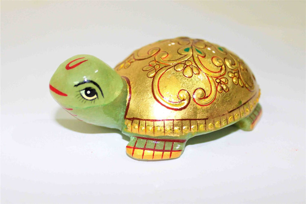 Jade Green Stone Turtle (165 gms) - Himalaya Rudraksha Anusandhan Kendra