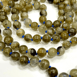 Labradorite Stone Mala - Himalaya Rudraksha Anusandhan Kendra