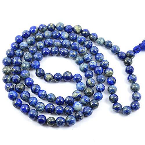 Lapis Lazuli Mala - Himalaya Rudraksha Anusandhan Kendra