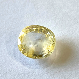 Yellow Sapphire (Pukhraj- 6.55 cts) - Ceylonese