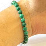 Malachite Bracelet - Himalaya Rudraksha Anusandhan Kendra