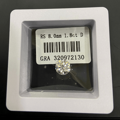 Moissanite - (1.0 carats) - Himalaya Rudraksha Anusandhan Kendra