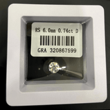 Moissanite - (72.0 cents) - Himalaya Rudraksha Anusandhan Kendra