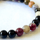 Multi Colour Tourmaline Bracelet - Himalaya Rudraksha Anusandhan Kendra