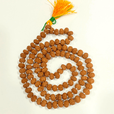 Natural 11 Mukhi Rudraksha Mala (108 + 1Beads) - Himalaya Rudraksha Anusandhan Kendra