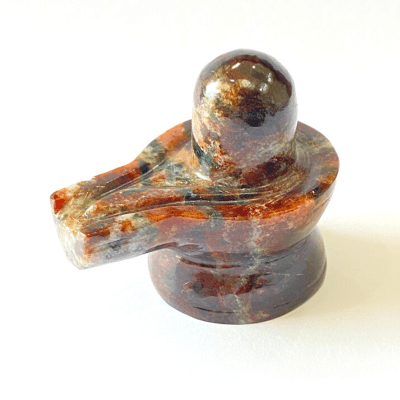 Natural Gomedha Stone Shivling - 108 gm - Himalaya Rudraksha Anusandhan Kendra