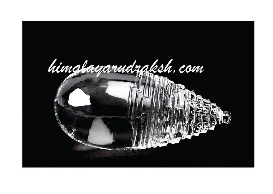 Natural Sphatik Shiv Shakti Shreeyantra - Himalaya Rudraksha Anusandhan Kendra