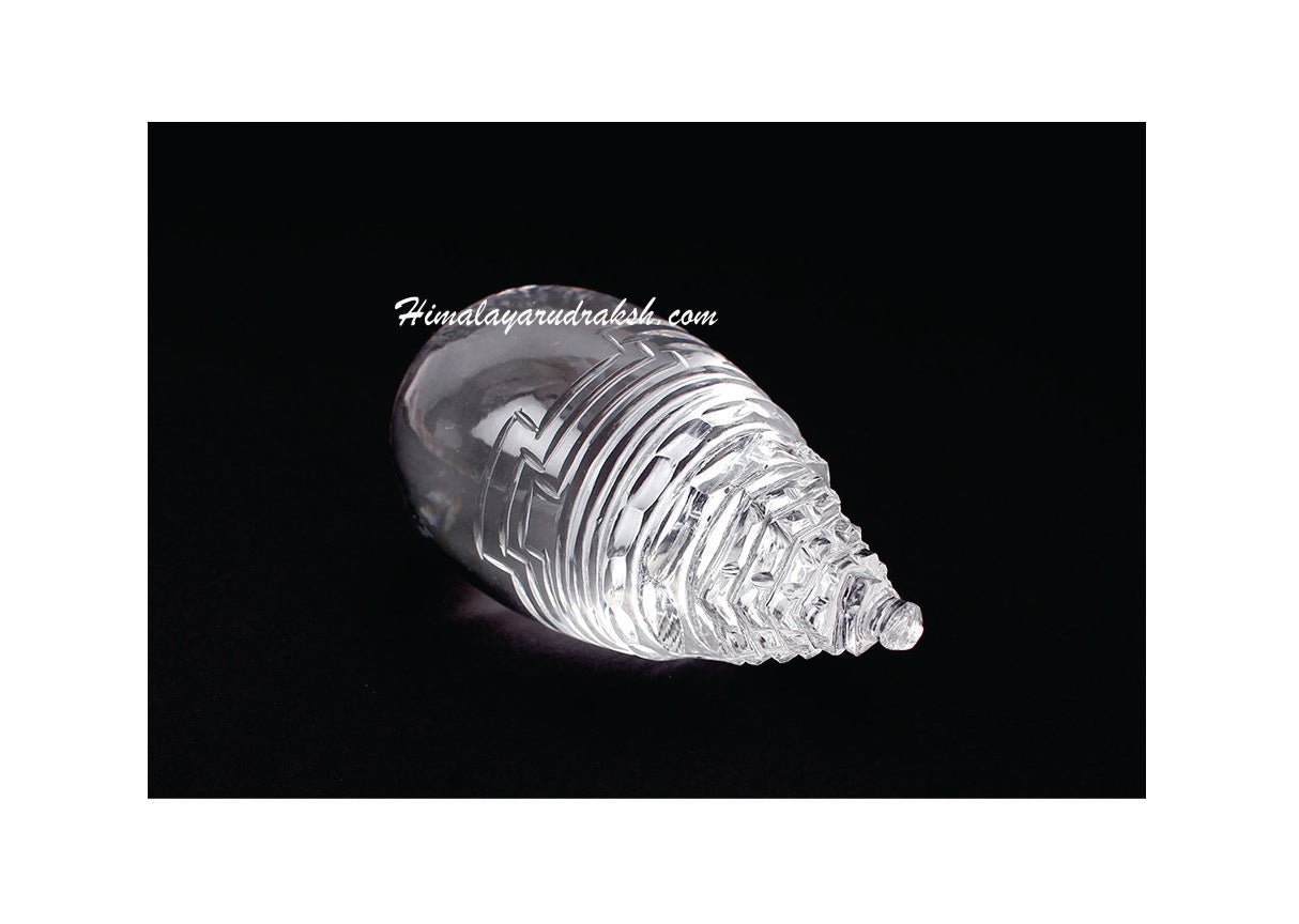 Natural Sphatik Shiv Shakti Shreeyantra - Himalaya Rudraksha Anusandhan Kendra