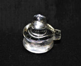 Natural Sphatik Shivling - 1.3 inches apx - Himalaya Rudraksha Anusandhan Kendra