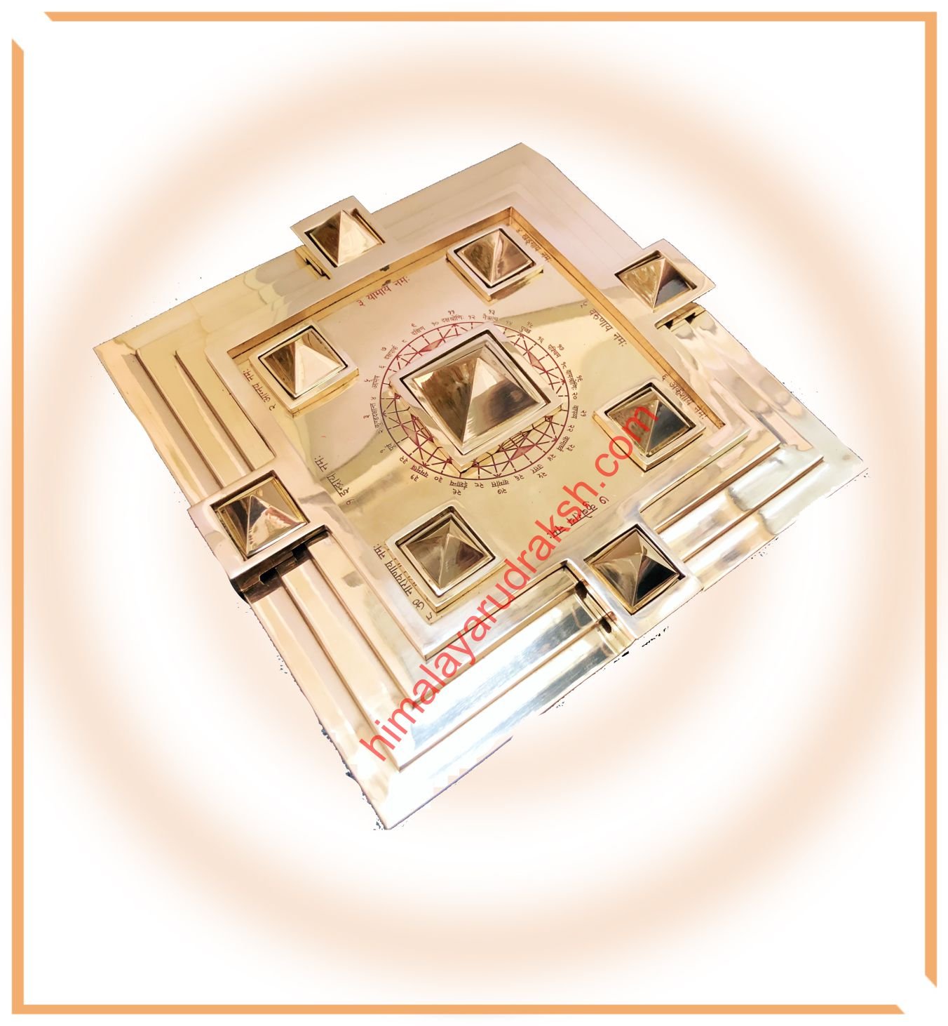 Navgrah Vastu Pyramid Yantra - Himalaya Rudraksha Anusandhan Kendra