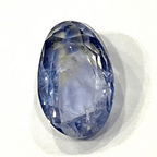 Pitambari Blue Sapphire (Neelam - 6.35 cts) - Ceylonese - Himalaya Rudraksha Anusandhan Kendra