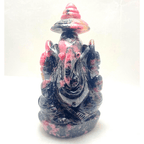 Rhodolite Stone Ganesha - (482 gm) - Himalaya Rudraksha Anusandhan Kendra