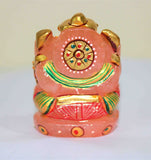 Rose Quartz Ganesha - 100 Gms - Himalaya Rudraksha Anusandhan Kendra