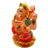 Rose Quartz Ganesha - 3.0 Kgs - Himalaya Rudraksha Anusandhan Kendra