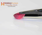 Ruby (Manik) - 8.25 cts - Himalaya Rudraksha Anusandhan Kendra