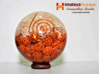 Rudraksha Crystal Ball - Himalaya Rudraksha Anusandhan Kendra
