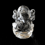 Sphatik Ganesha - Himalaya Rudraksha Anusandhan Kendra