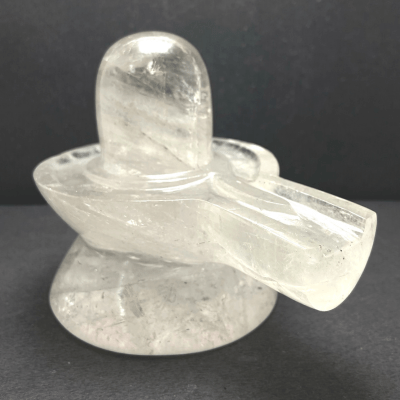 Sphatik Shivling (233 grams) - Himalaya Rudraksha Anusandhan Kendra