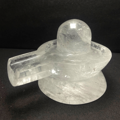 Sphatik Shivling - (325grams) - Himalaya Rudraksha Anusandhan Kendra