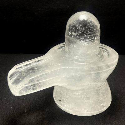 Sphatik Shivling (346 grams) - Himalaya Rudraksha Anusandhan Kendra
