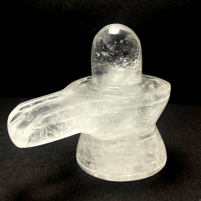 Sphatik Shivling (346 grams) - Himalaya Rudraksha Anusandhan Kendra