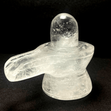 Sphatik Shivling (346 grams) - Himalaya Rudraksha Anusandhan Kendra