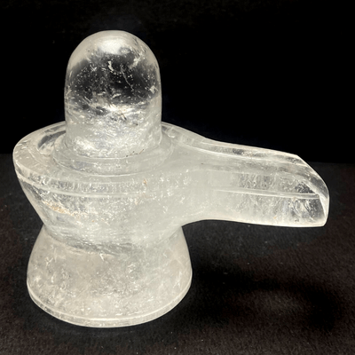 Sphatik Shivling (346 grams) - Himalaya Rudraksha Anusandhan Kendra
