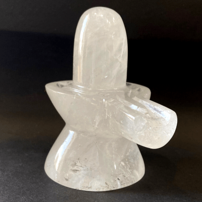 Sphatik Shivling - (575 grams) - Himalaya Rudraksha Anusandhan Kendra